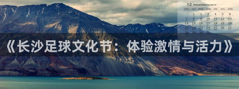 《长沙足球文化节：体验激情与活力》