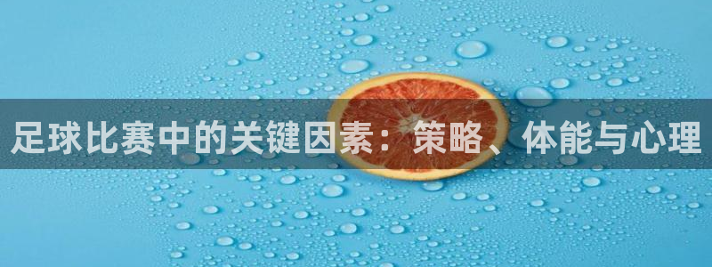  足球比赛中的关键因素：策略、体能与心理
