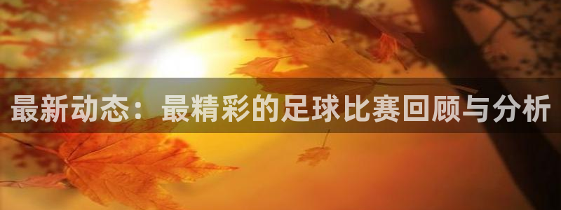 最新动态：最精彩的足球比赛回顾与分析